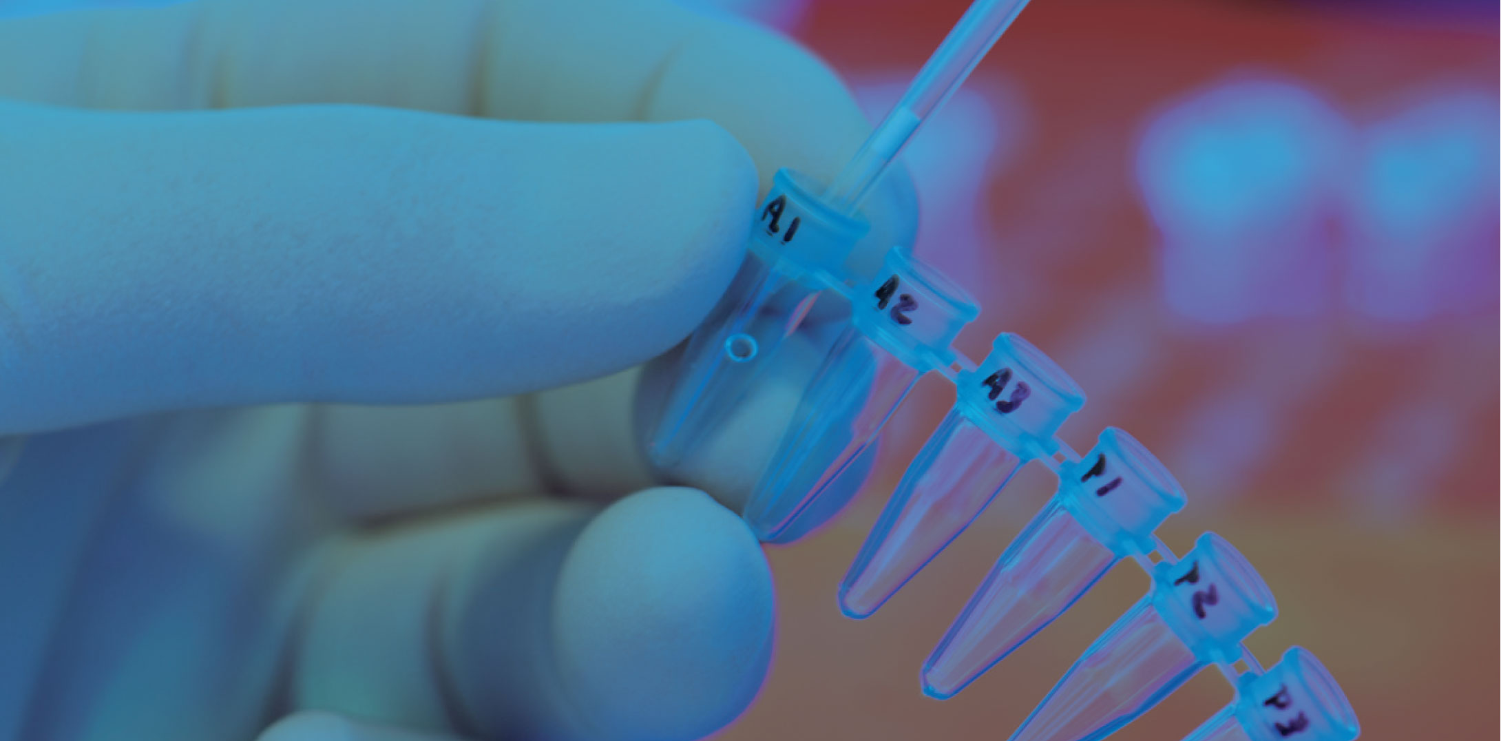 Close-up of lab equipment